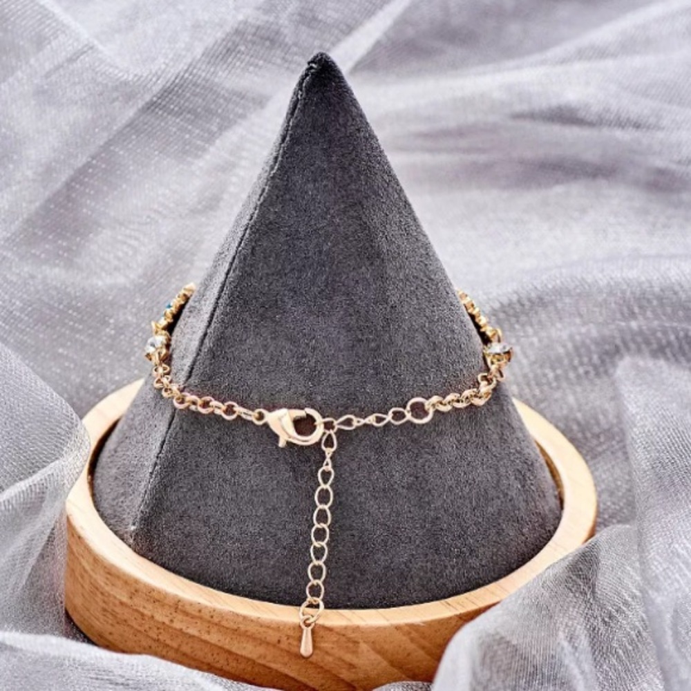 ❤️gorgeous multicolor gemstone flower bracelet - Picture 5 of 5